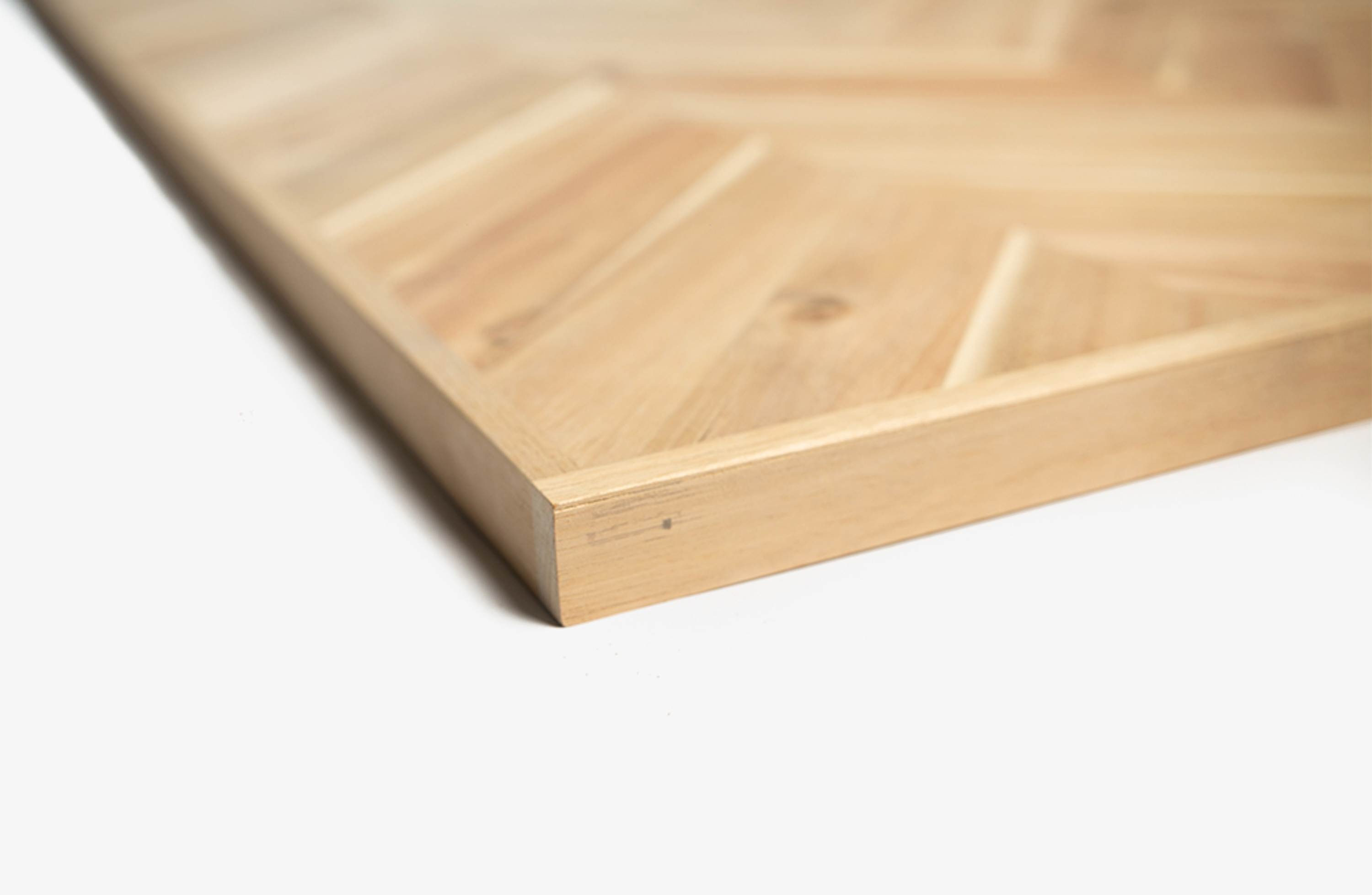 Chevron Acacia Countertop - 183x94x3.8cm
