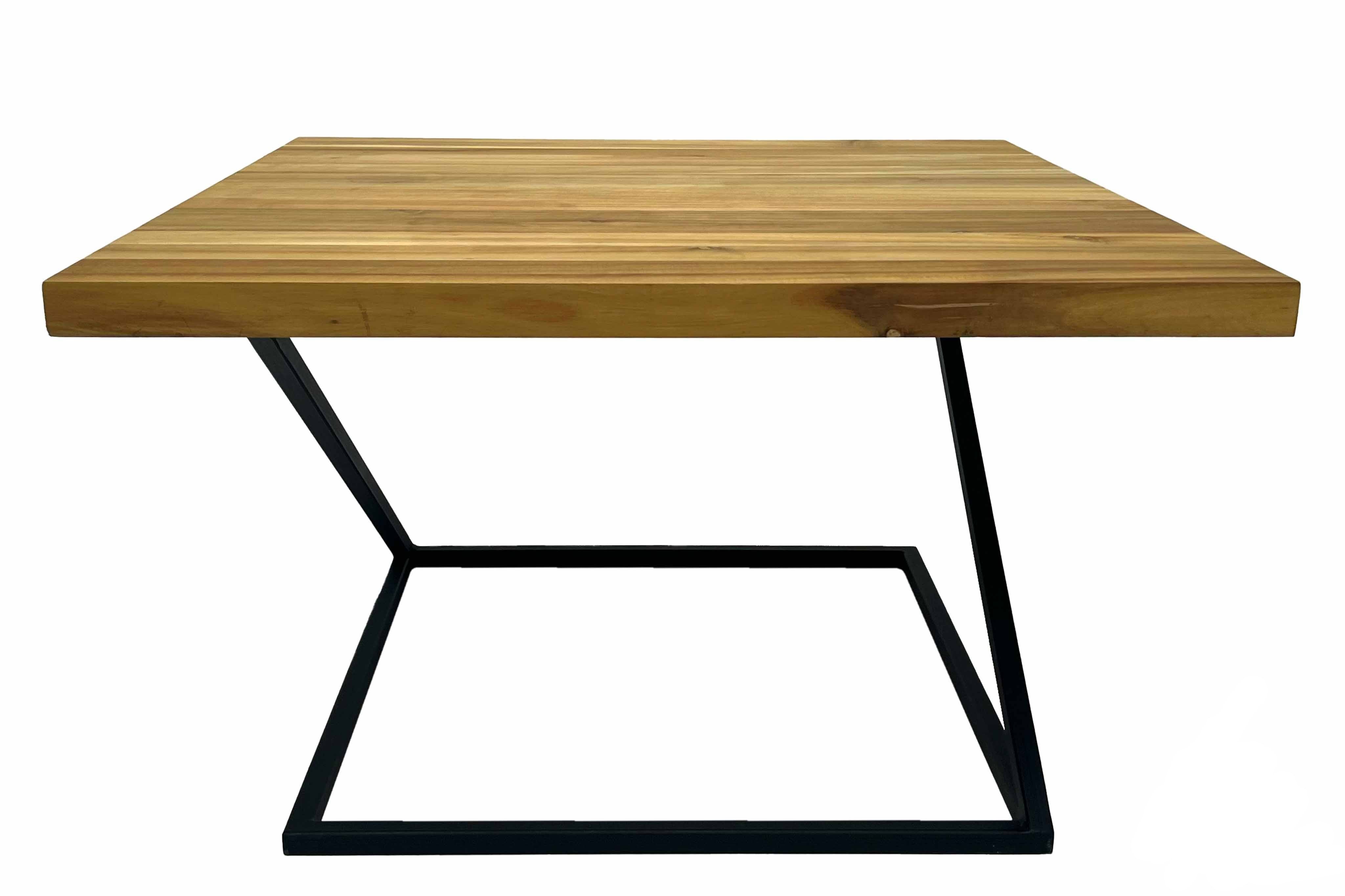 Solid Acacia Square Table Top - 80x80x3.8cm