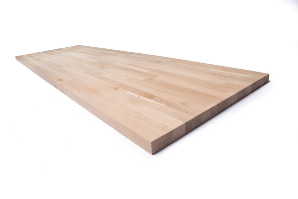 Blat kuchenny z drewna dębowego (mikrowczep) – 250x63x3,5cm