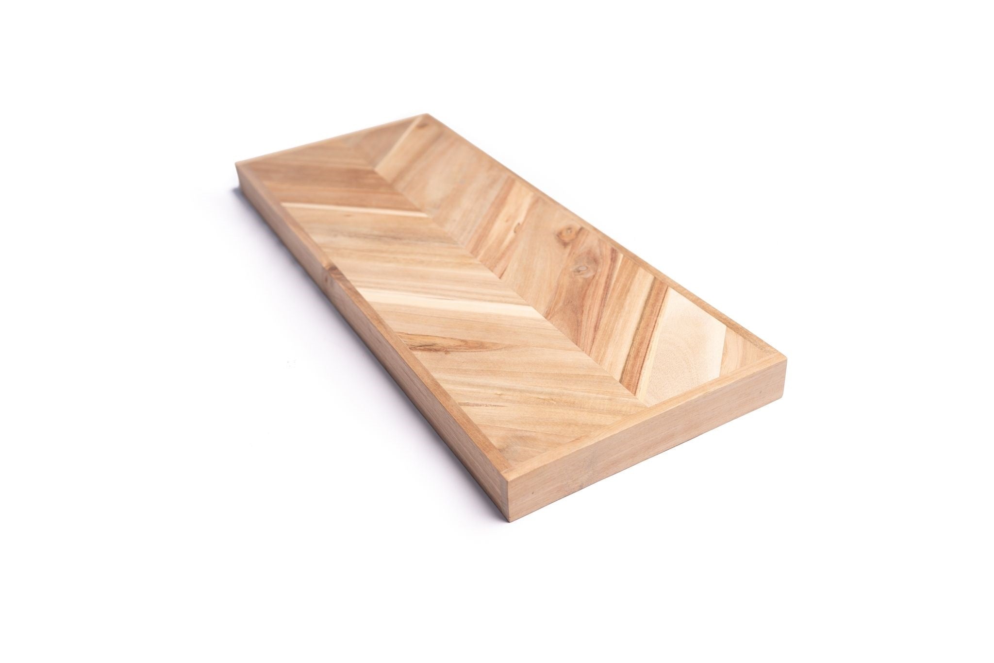 Chevron Acacia Windowsill - 93x33x3.8cm