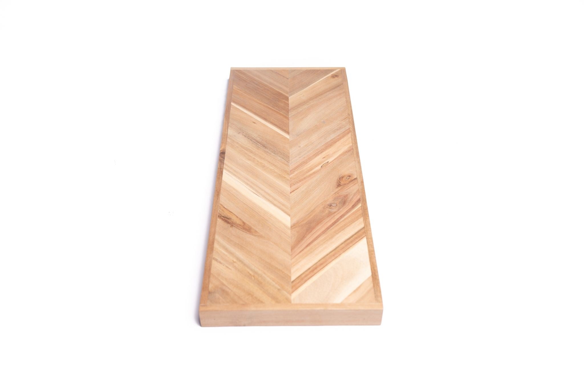 Chevron Acacia Windowsill - 93x33x3.8cm
