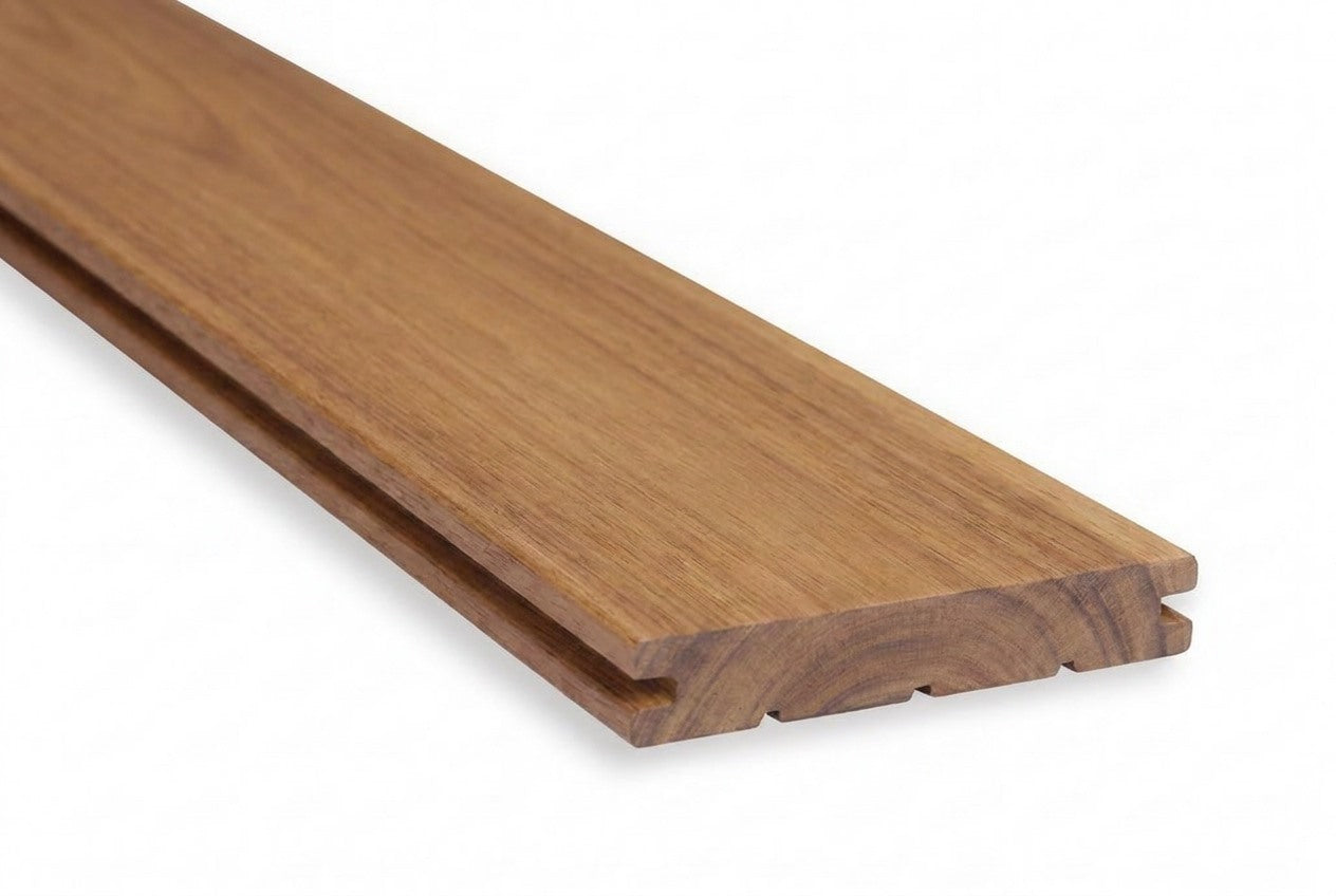 Deska tarasowa gładka z termoakacji 180x10x2cm – gładkie lico deski, widok produktu