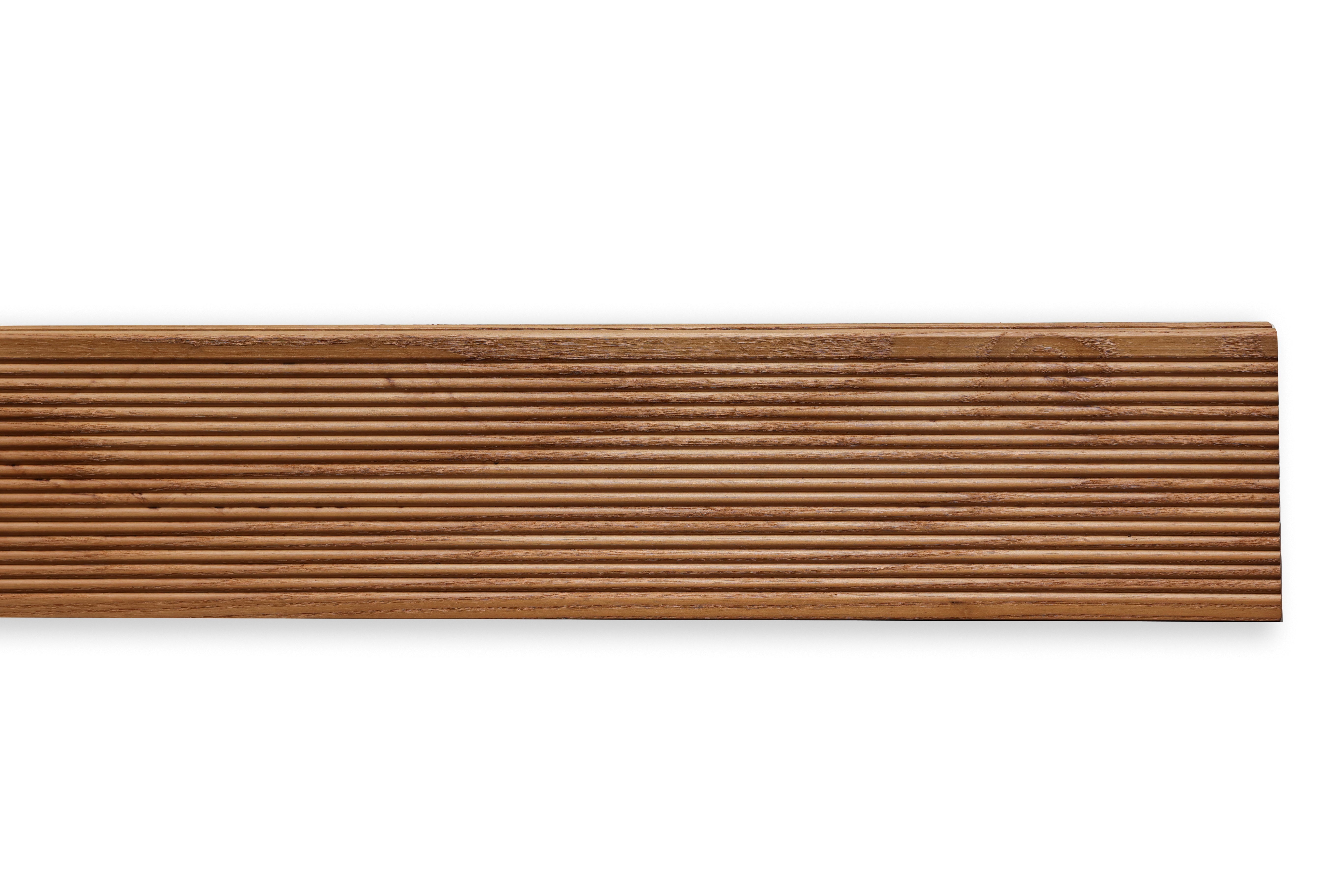 Deska Tarasowa Termo Jesion Ryflowana - 180x11x2cm