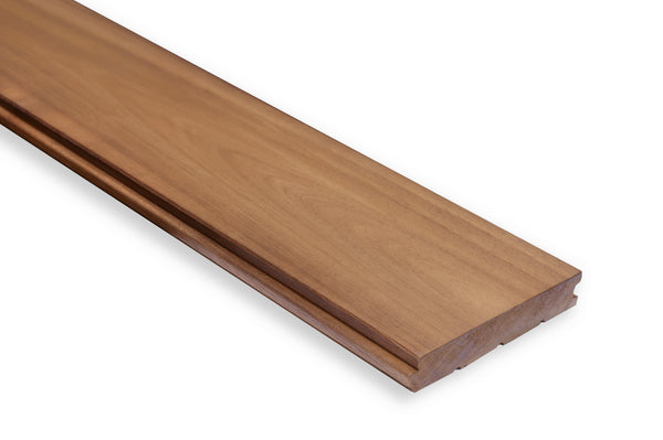 Deska elewacyjna termoakacja 180x10x2cm – widok produktu na białym tle